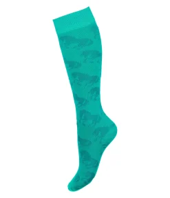 STEEDS Chaussettes enfant vert aqua