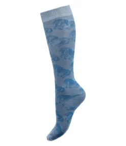 STEEDS Chaussettes enfant bleu cristal Hot