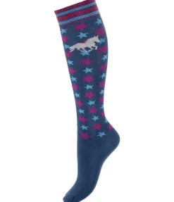 STEEDS Chaussettes enfant Stars denim Clearance