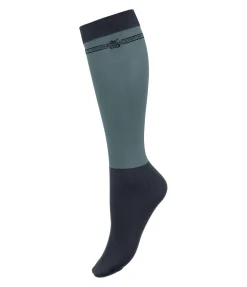 Felix Bühler Chaussettes hautes vert jade Online
