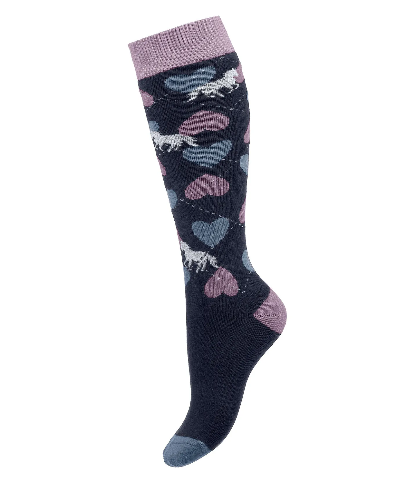 STEEDS Chaussettes hautes Argly marine