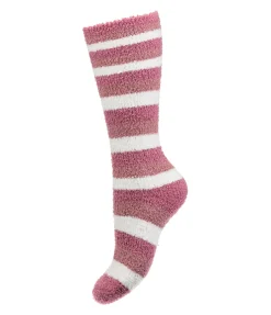 STEEDS Chaussettes hautes Fluffy II mauve Discount