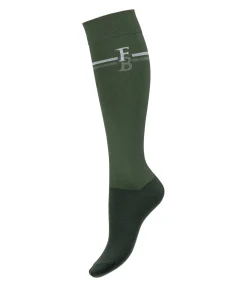 Felix Bühler Chaussettes hautes Kira forêt Hot