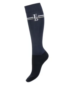 Felix Bühler Chaussettes hautes Kira navy