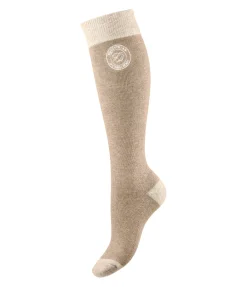 Felix Bühler Chaussettes hautes Lela latte macchiato Discount