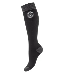 Felix Bühler Chaussettes hautes Lela noir Clearance