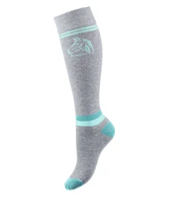 STEEDS Chaussettes hautes brillantes enfant Coolio gris New