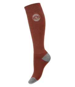Felix Bühler Chaussettes hautes d'hiver Ivy merlot Outlet
