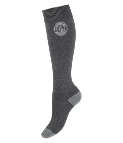 Felix Bühler Chaussettes hautes d'hiver Ivy carbone Outlet