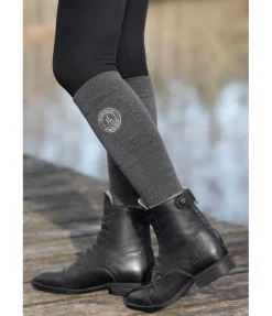 Felix Bühler Chaussettes hautes d'hiver Ivy carbone Outlet