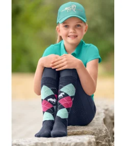 STEEDS Chaussettes hautes enfant rose lumineux Sale