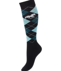 STEEDS Chaussettes hautes enfant aqua Online