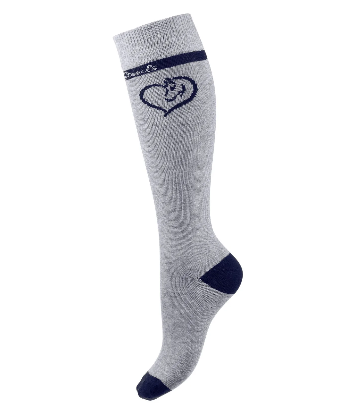STEEDS Chaussettes hautes enfant Elvi gris New