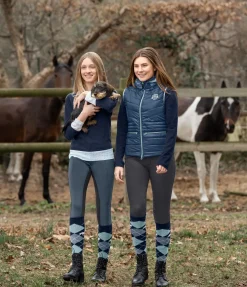 STEEDS Chaussettes hautes enfant azur Best