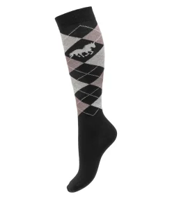 STEEDS Chaussettes hautes enfant noir Sale