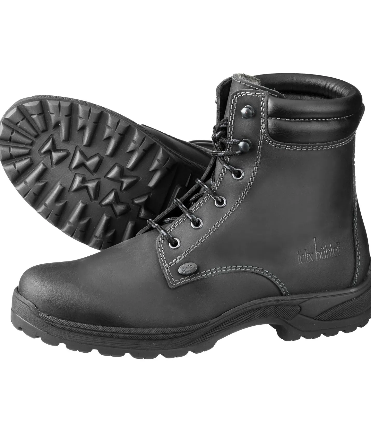 Felix Bühler Chaussures d'écurie d'hiver Avenches II noir New