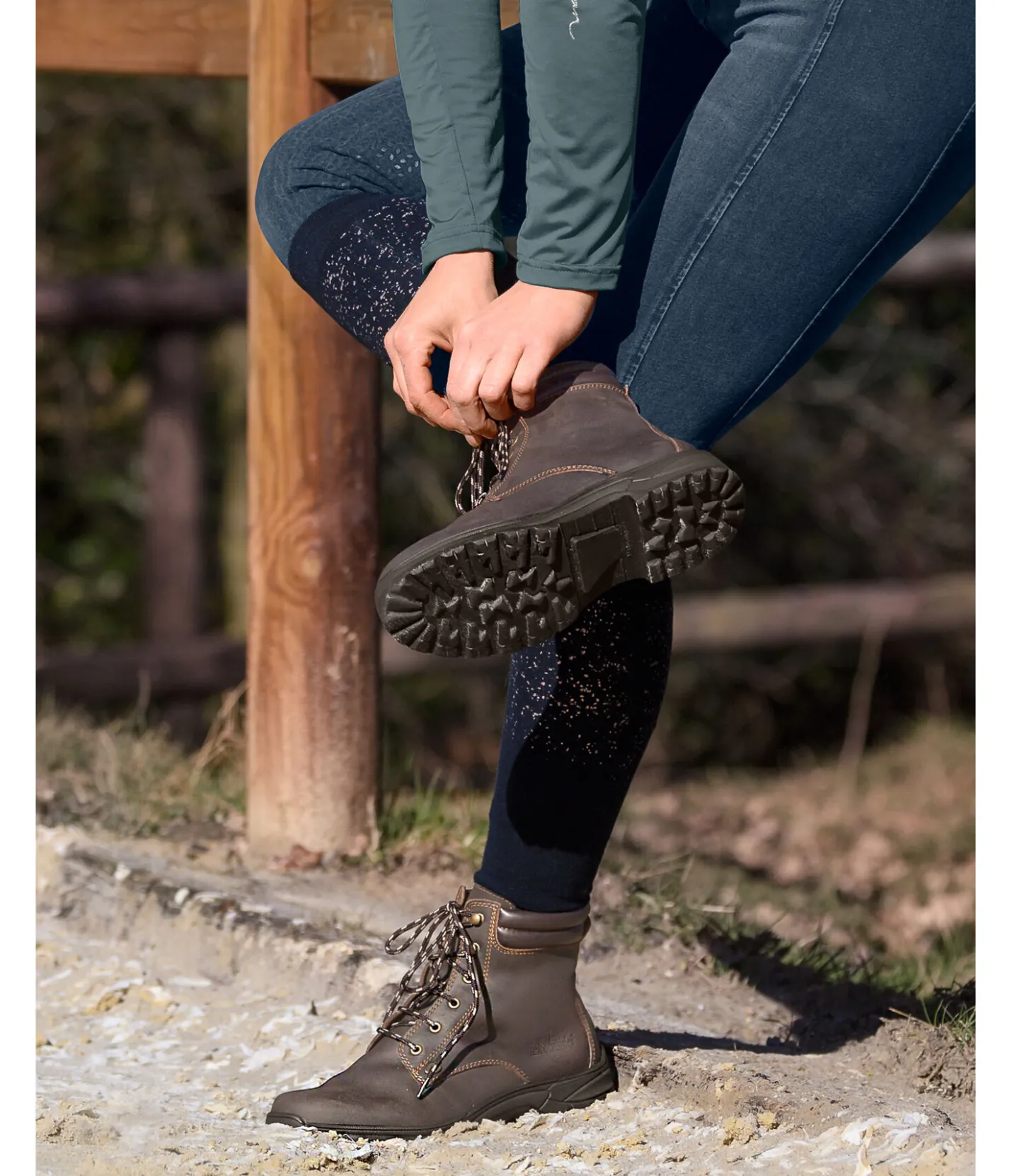 Felix Bühler Chaussures d'écurie et d'équitation Avenches III marron foncé Best