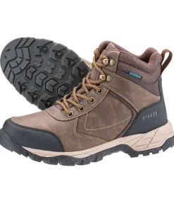 STEEDS Chaussures d'écurie et d'équitation Escort III marron foncé Clearance