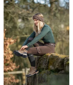 STEEDS Chaussures d'écurie et d'équitation Escort III marron foncé Clearance