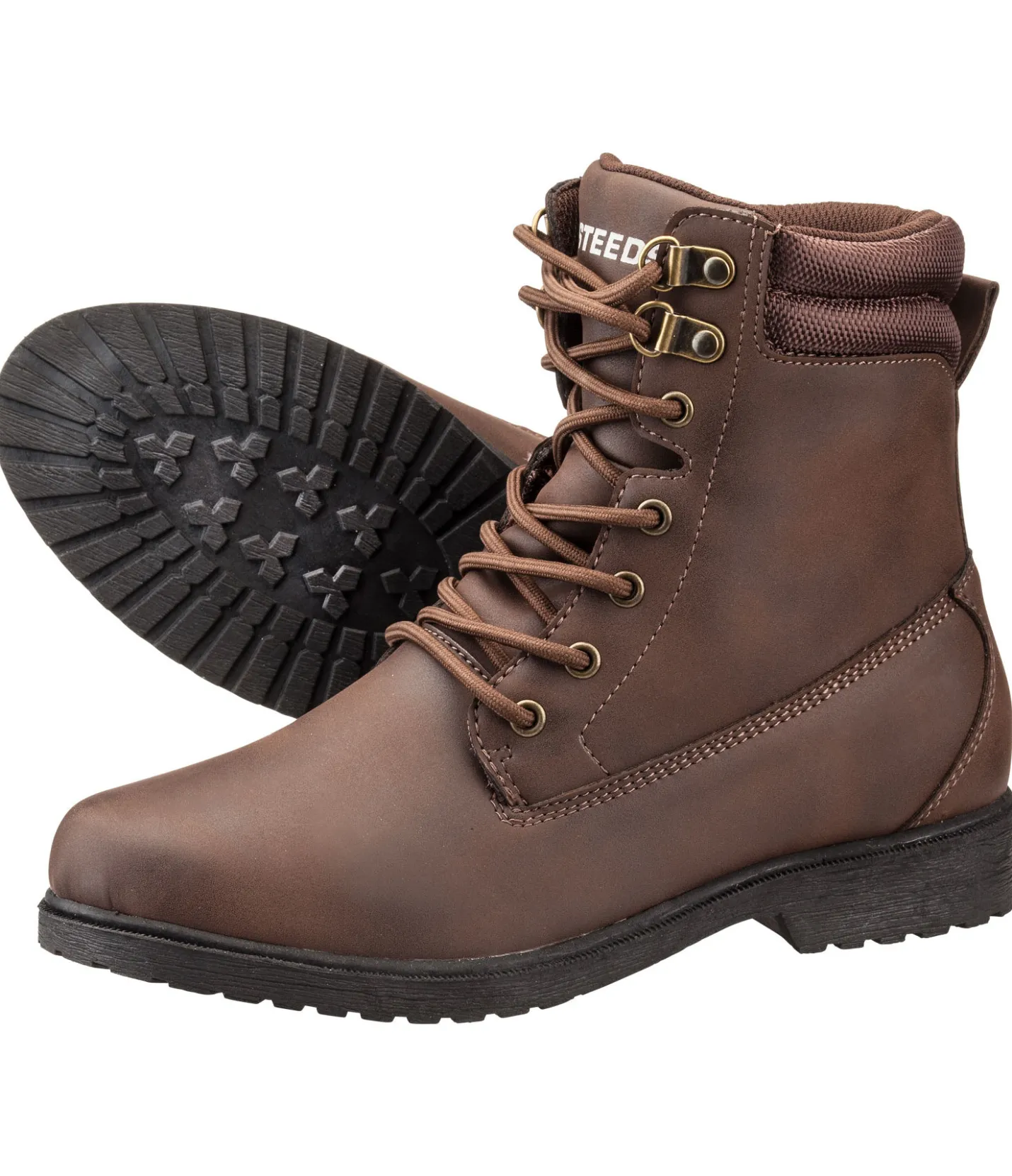 STEEDS Chaussures d'équitation Stable Classic marron foncé
