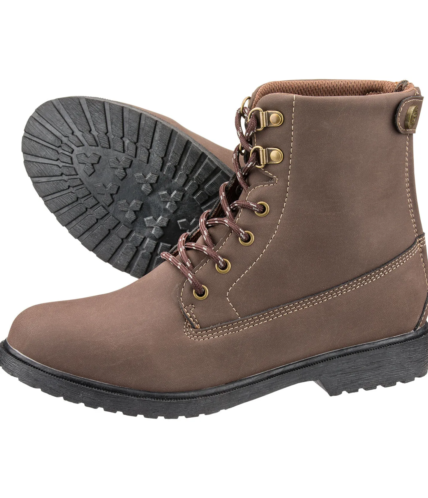 STEEDS Chaussures d'équitation Stable Back Zip marron foncé Sale