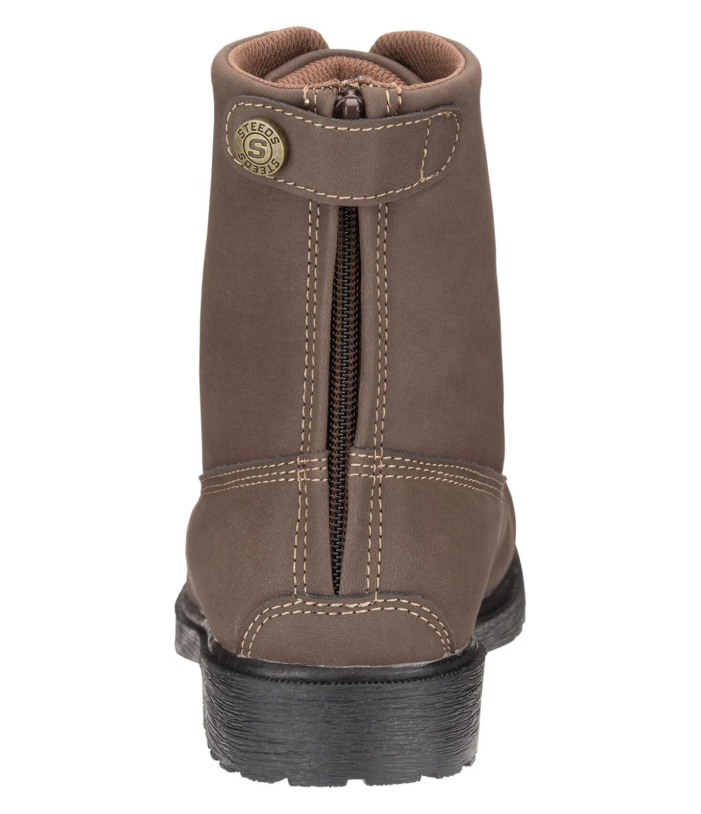 STEEDS Chaussures d'équitation Stable Back Zip marron foncé Sale