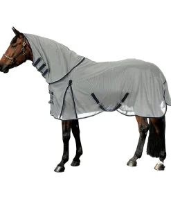 THERMO MASTER Chemise anti-mouches avec couvre-cou enroulable Atacama argenté Clearance