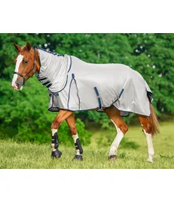 THERMO MASTER Chemise anti-mouches avec couvre-cou enroulable Atacama argenté Clearance