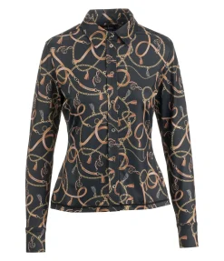 Felix Bühler Chemise d'équitation Rosalie noir Discount
