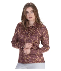 Felix Bühler Chemise d'équitation Rosalie vignoble Clearance
