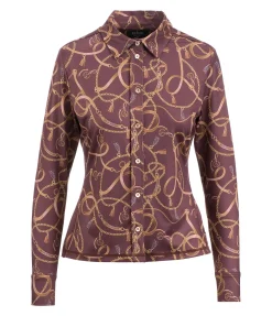 Felix Bühler Chemise d'équitation Rosalie vignoble Clearance
