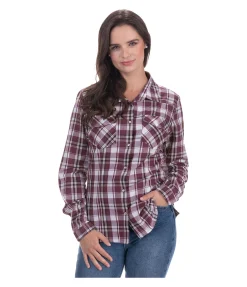 STONEDEEK Chemise femme Karo châtaigne Hot