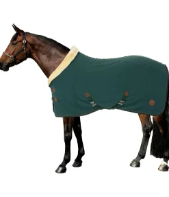 Felix Bühler Chemise séchante avec col en polaire Teddy Timeless Elegance vert d´eau Clearance