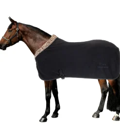 THERMO MASTER Chemise séchante en polaire avec col en fourrure Teddy Leo noir Discount