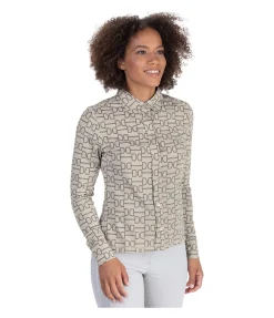 Felix Bühler Chemise technique Paulina champagne Discount
