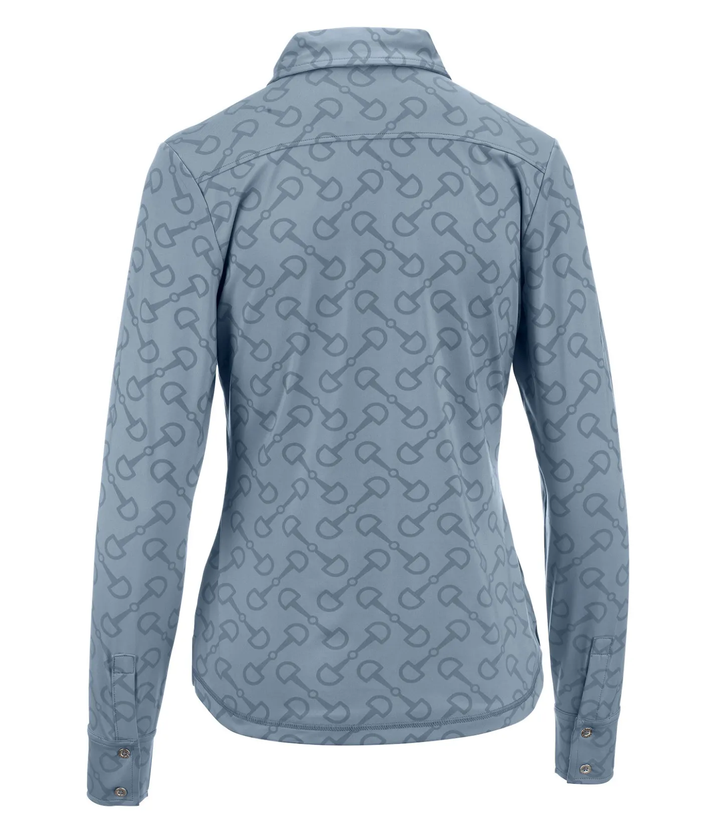 Felix Bühler Chemise technique Sophie gris bleu Best
