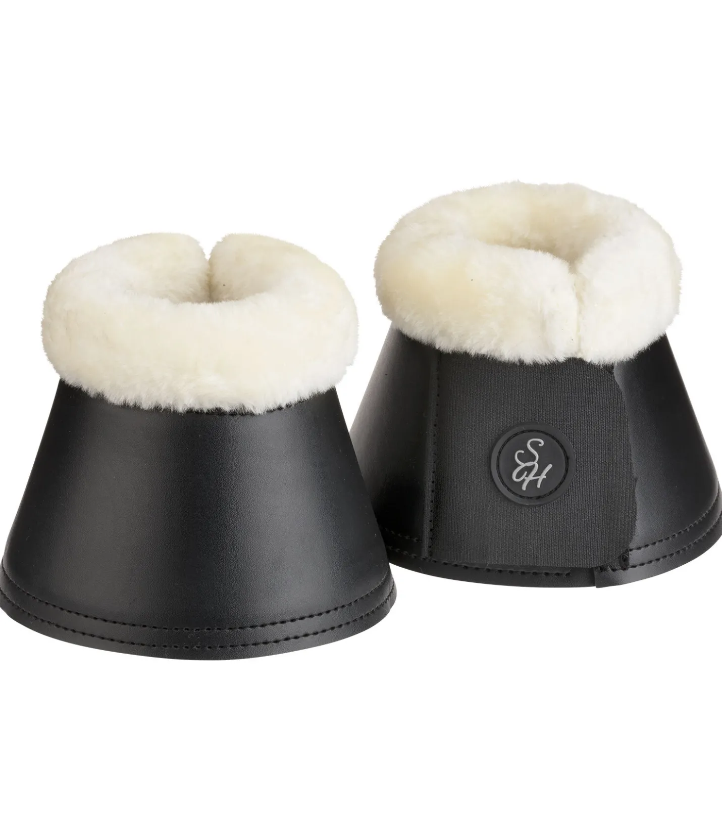SHOWMASTER Cloches d'obstacle avec polaire Teddy Soft noir New