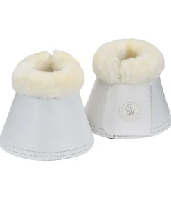 SHOWMASTER Cloches d'obstacle avec polaire Teddy Soft blanc Hot