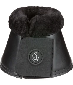 SHOWMASTER Cloches d'obstacle avec polaire Teddy Soft noir/noir Sale