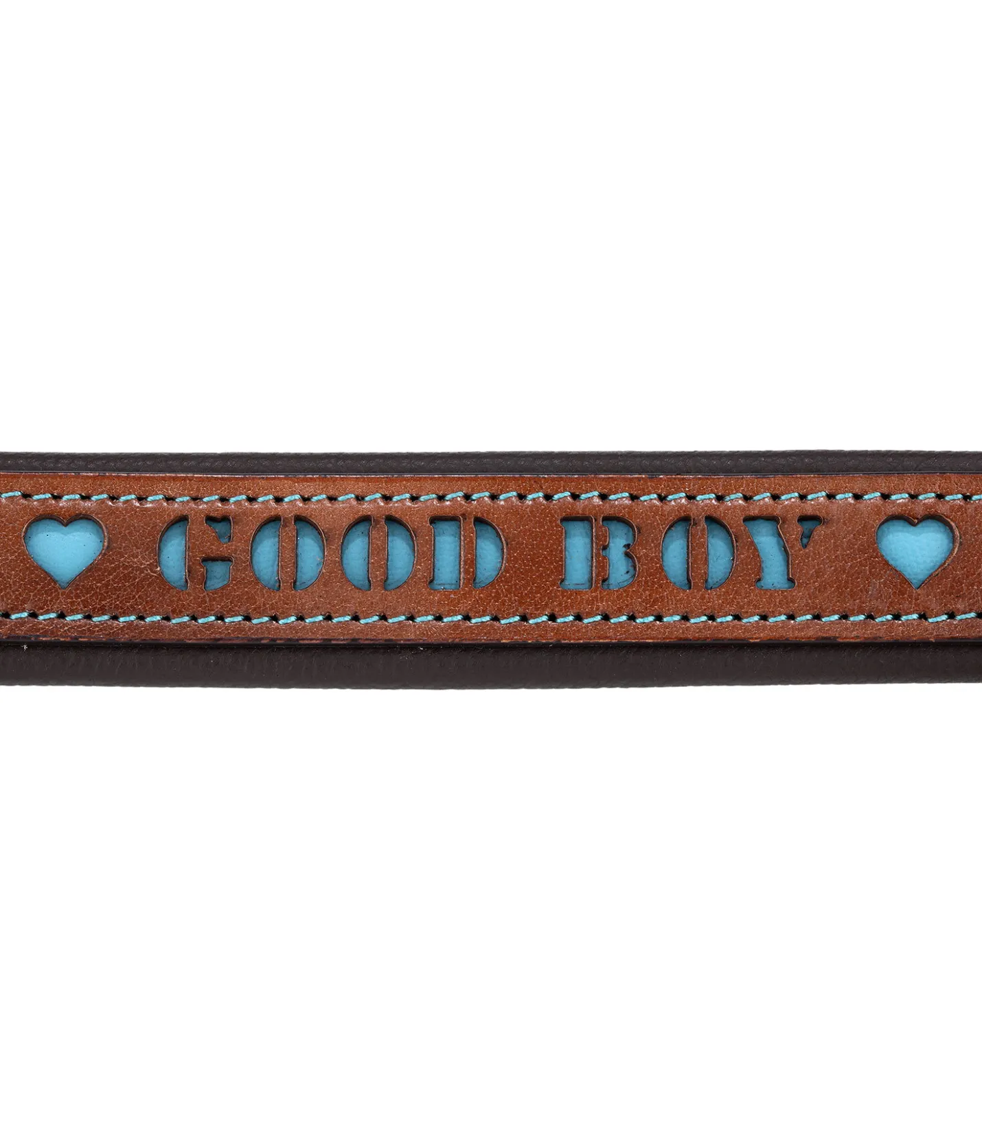 sugar dog Collier pour chien en cuir Good Dog turquoise Best