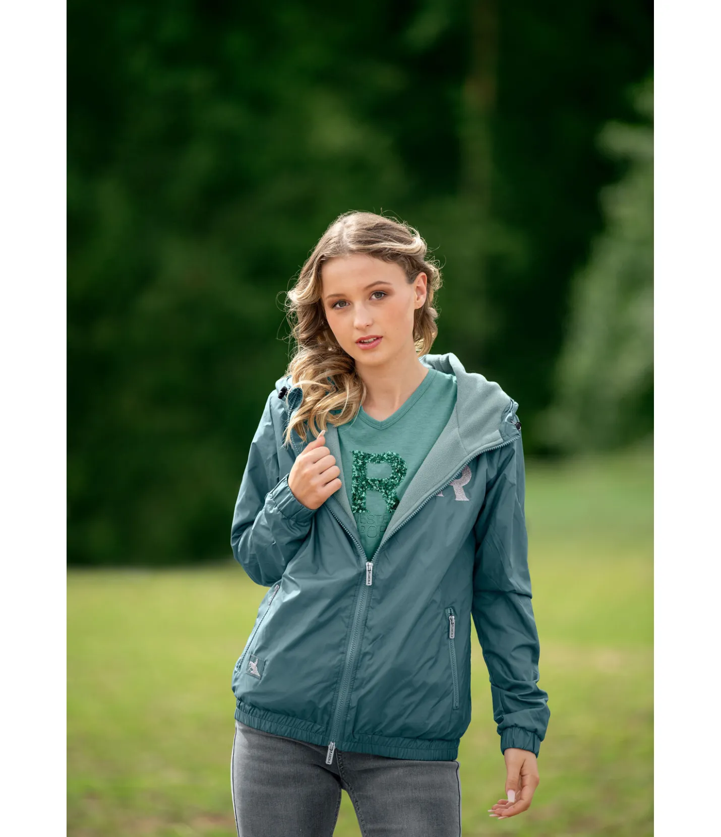 RANCH-X Coupe-vent Carly vert amazonie Outlet