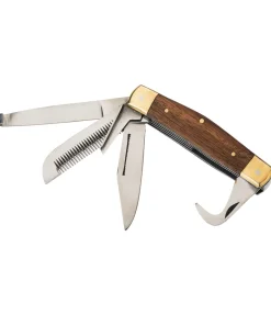 Kramer Couteau multifonction Horseman brun Clearance