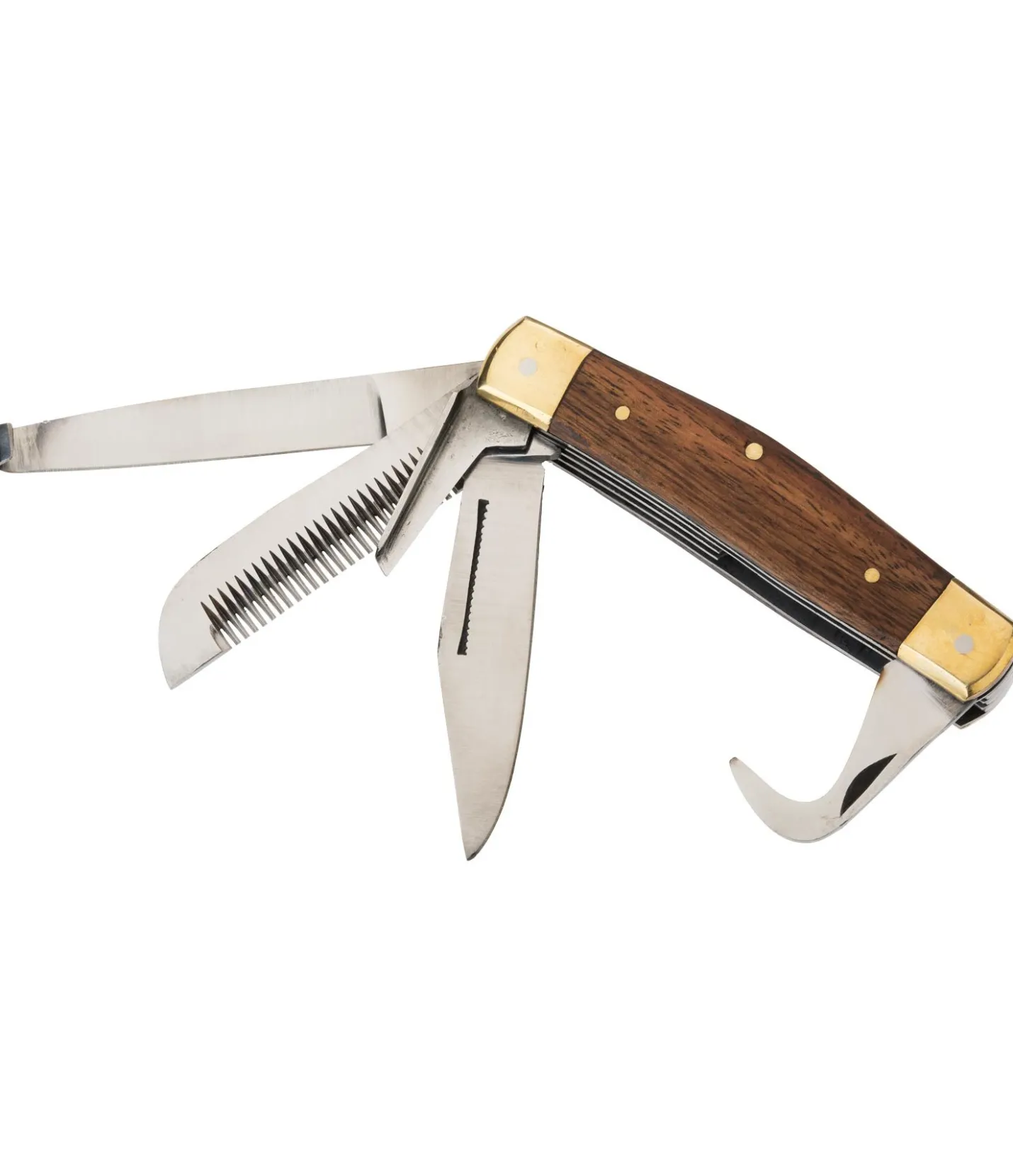 Kramer Couteau multifonction Horseman brun Clearance