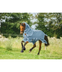 Felix Bühler Couverture anti-mouches technique Cool Down gris bleu Sale