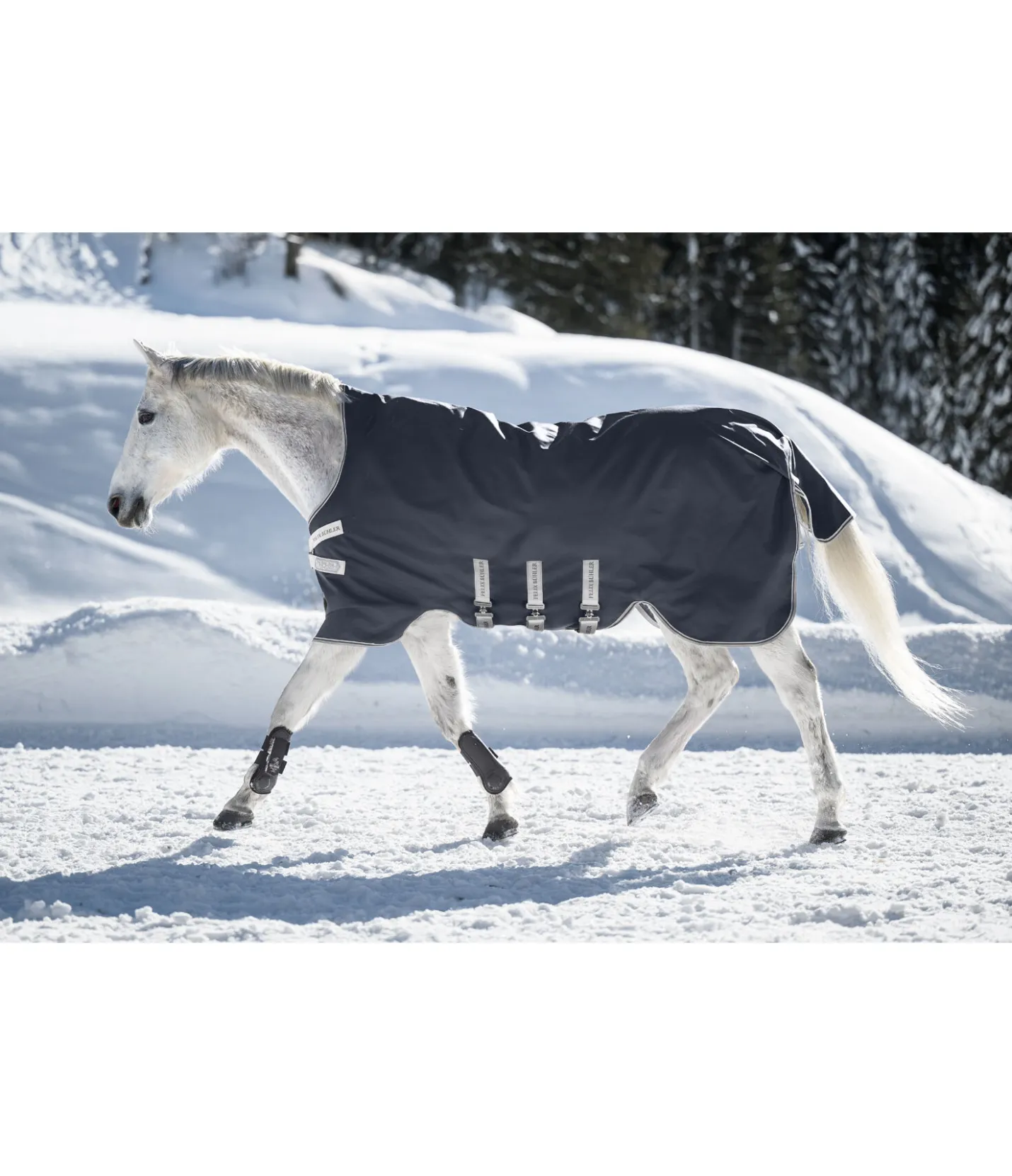 Felix Bühler Couverture d'extérieur avec système de liners Fadeah Light, 0 à 100g navy