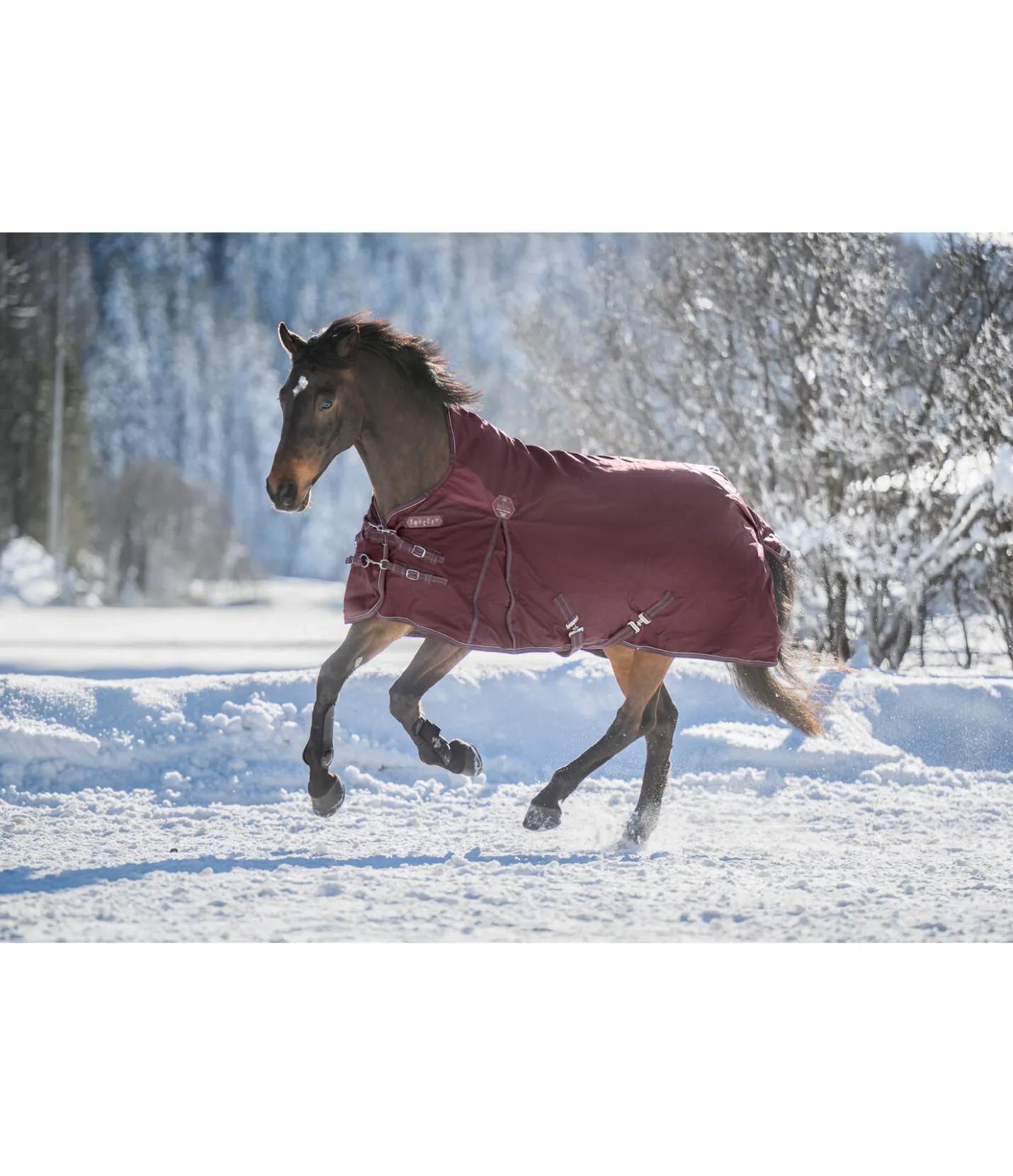 Felix Bühler Couverture d'extérieur Highneck Perfect Fit Nylon PRO, 300 g acajou Best