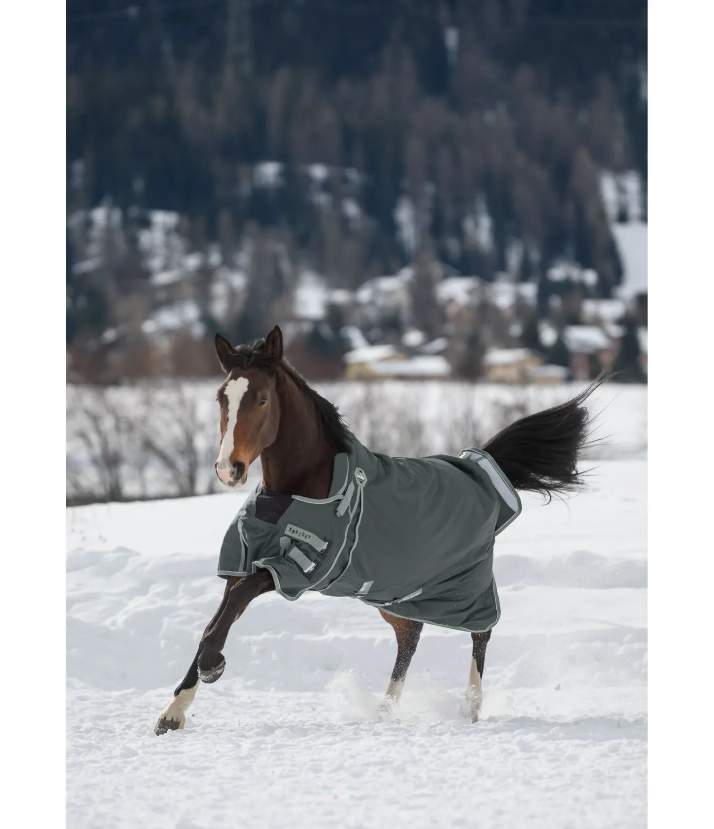 Felix Bühler Couverture d'extérieur Highneck Side Closure II forêt Discount