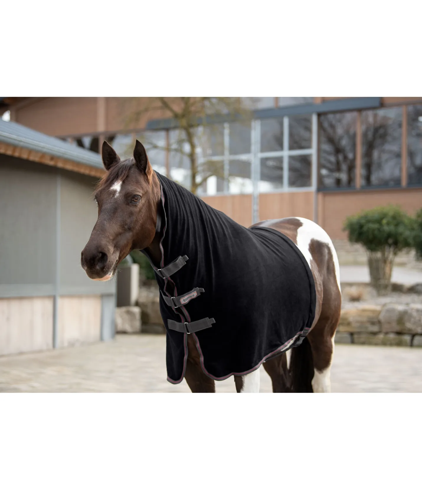 RANCH-X Couvre-cou polaire noir