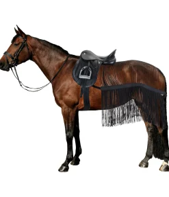 SHOWMASTER Couvre-reins anti-mouches noir