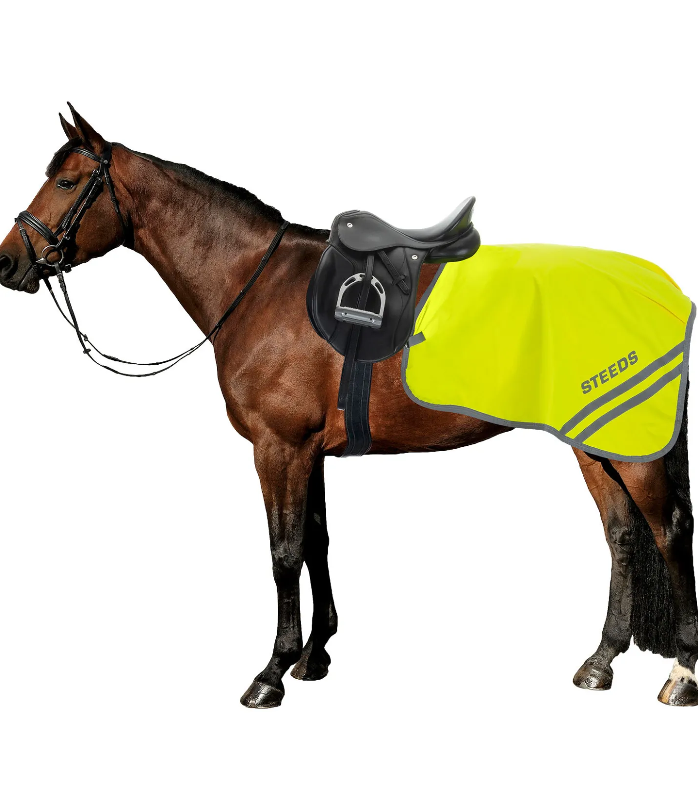STEEDS Couvre-reins imperméable réfléchissant, 0 g jaune Best